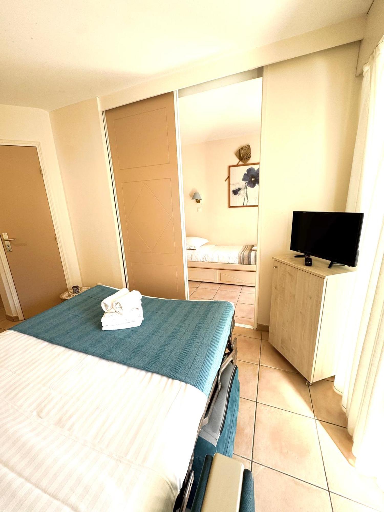 Apartament Les Rivages 2P Terrasse Parking Mentona Zewnętrze zdjęcie