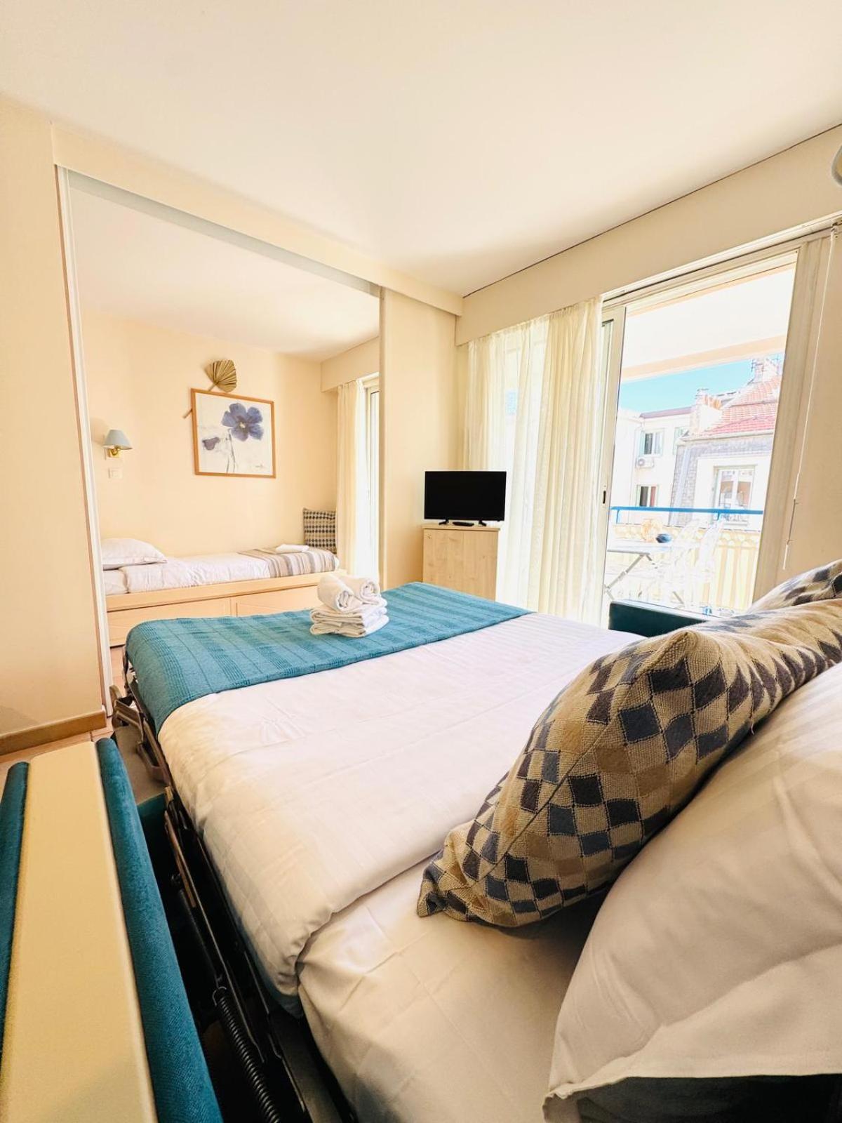 Apartament Les Rivages 2P Terrasse Parking Mentona Zewnętrze zdjęcie